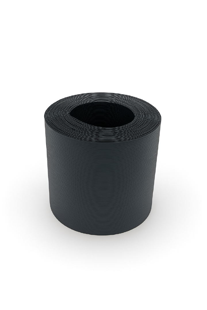 Sichtschutz für Doppelstabmattenzaun gerillt